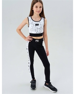 Комплект трикотажный топ брюки леггинсы Playtoday