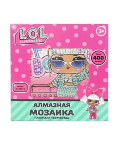 Набор для творчества (аппликация/мозаика) ЛОЛ, AM15X15-128618-LOL Multi art