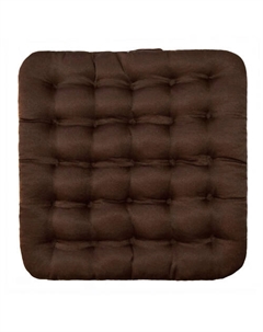 Подушка - сидушка на стул с лузгой гречихи "Уют" Smart textile