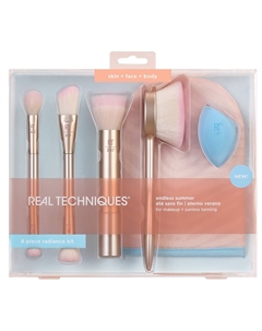 Набор кистей для нанесения макияжа и бронзирующих средств / Endless Summer Kit Real techniques