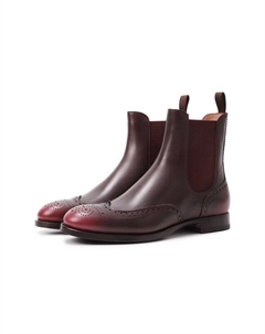 Кожаные челси Santoni