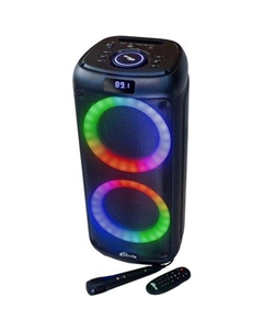 Колонка портативная Ritmix SP-875B, 120Вт, черный