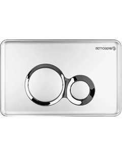 Клавиша смыва Sava Fix 40006463 хром матовый Bettoserb