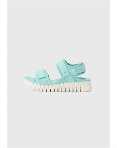 Босоножки на танкетке GRUUV - Ankle cuff sandals, светло-голубой Ecco
