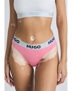 Стринги THONG SPORTY LOGO, светло-красный Hugo