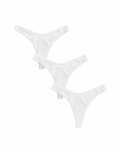 Стринги POINTELLE 3 PACK, белый Next