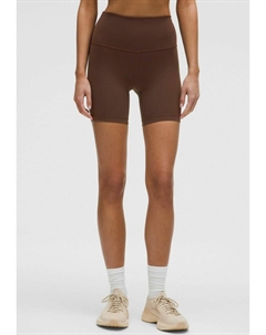 Леггинсы WUNDER TRAIN HIGH-RISE 15CM, коричневый Lululemon