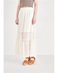 Юбка макси ONLLUNA LONG SKIRT, кремовый Only