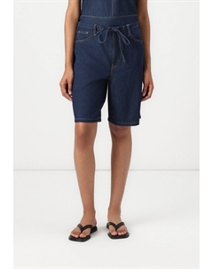 Джинсовые шорты SABRINA TIE, цвет Dark Blue Denim Jdy