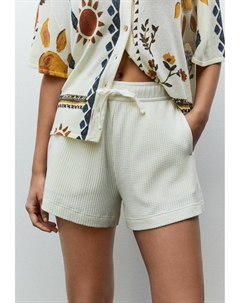 Шорты REGULAR FIT - TEXTURED WAFFLE SUM - Tracksuit bottoms, кремовый Next