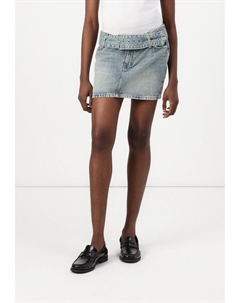 Мини-юбка GAMINI - Denim skirt, светло-голубой Hugo