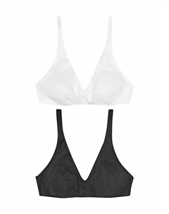 Бюстгальтер REGULAR FIT-ULTIMATE COMFORT 2 PACK, черный Next