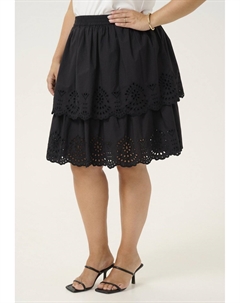 Юбка А-силуэта CARLY, цвет Black Deep Kaffe curve