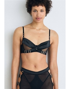 Бюстгальтер на косточках COLETTE Hunkemöller, черный Hunkemoller