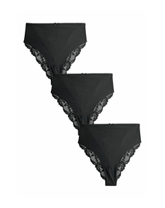 Трусы BACK 3 PACK, черный Next