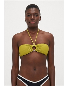 Верх бикини SWIM BRA BANDEAU BRIE, зеленый Lindex