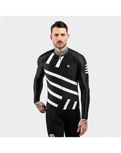 Мужской велосипедный свитер с длинным рукавом M2 Leader, черно-белый Siroko