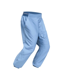 Брюки детские теплые SH100 для походов, возраст 2-6 лет, голубой Quechua