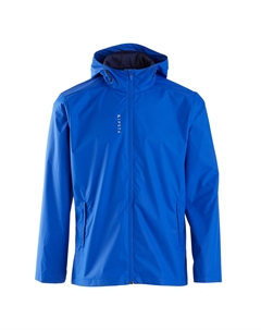 Дождевик футбольный T100 непромокаемый женский/мужской синий, индиго Kipsta