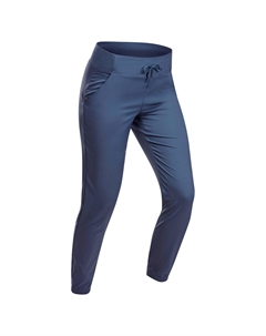 Брюки женские NH100 для походов, синий Quechua