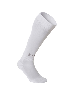 Женские/мужские футбольные носки с носками - F100 черный, черный Kipsta