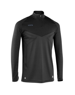 Женская/мужская футбольная толстовка CLR, черный Kipsta