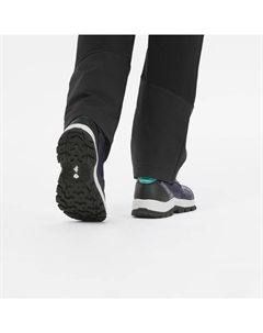 Ботинки женские походные, синий-черный Quechua