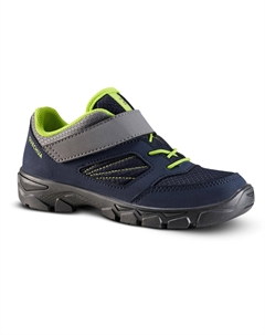 Ботинки походные детские MH100 на липучке, размер 24-34 Quechua