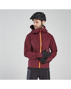 Велокуртка-дождевик ST 700 красная Rockrider