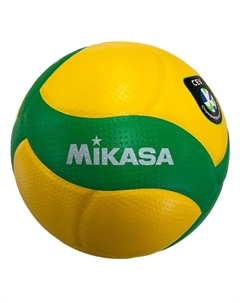 Мяч для волейбола V200W-CEV, желтый/зеленый/желтый Mikasa