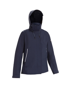 Дождевик парусный женский непромокаемый ветрозащитный 300, темно-синий Tribord