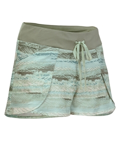 Походные шорты женские NH500 облегающие, хаки / коричневый Quechua