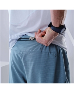 Шорты походные сверхлегкие мужские FH900 Speed ​​Hiking, серо-синий Quechua