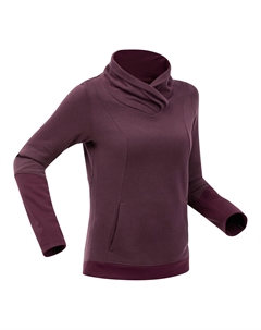 Толстовка женская NH100, темно-бордовый Quechua