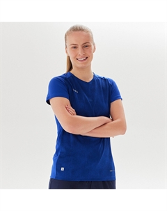 Футболка VIRALTO+ женская индиго, морской синий/темно-синий Kipsta