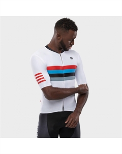 Мужской велосипедный свитер с короткими рукавами M2 Westfalia, Бело-красный Siroko