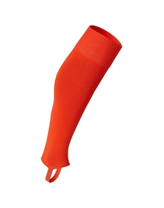 Гетры футбольные с бриджем F500 взрослые оранжево-красные, кроваво-оранжевый/красный тюльпан Kipsta