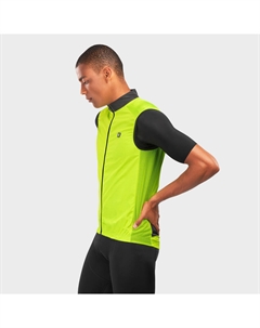 Ветрозащитный велосипедный жилет V1 Langkawi, неоново-желтый Siroko