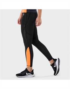 Тренировочные леггинсы со средней посадкой Fit Max, черный/оранжевый Siroko