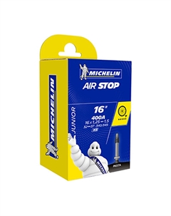 Воздушная камера Presta клапана 400A, черный / желтый / синий Michelin