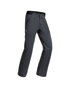 Брюки походные детские MH550 из софтшелла, черный Quechua