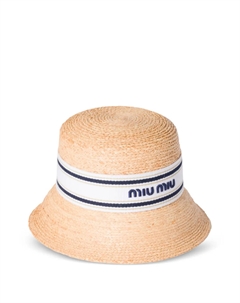 Соломенная панама, нейтральный Miu miu