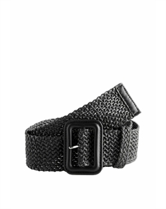 Пояс WIDE RAFFIA, черный Next