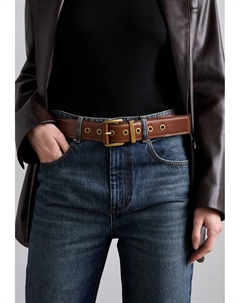 Пояс 42MM BELT, коричневый Michael michael kors