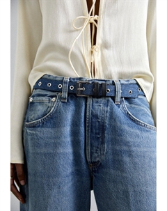 Пояс BELT WITH GROMMETS, синий Michael michael kors