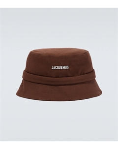 Хлопковая панама Le Bob Gadjo, коричневый Jacquemus