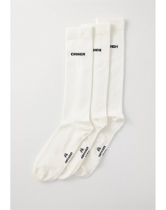 Гольфы SOCK WITH EMBROIDERY UNISEX 3 PACK, кремовый Copenhagen studios