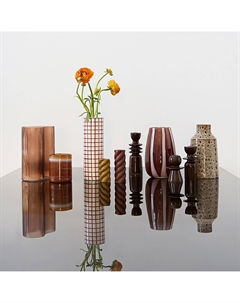 Подсвечник витой из керамики В9 см Vavy бежевый La redoute interieurs