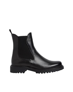 Ботинки-челси из кожи черный Tamaris