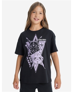 Футболка для девочек, Черный Demix
